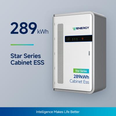 Modular 289kWh Commercial Battery Storage Systems All In One Cabinet ESS