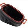 Outdoor 37L Folding Storage Bucket With Cover Collapsible Bucket - 10-Liter Multipurpose Wash Bin for Camping