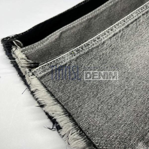 170CM 340gsm Washed 100% Cotton Denim Fabric For Pants Jackets Skirts And Bags