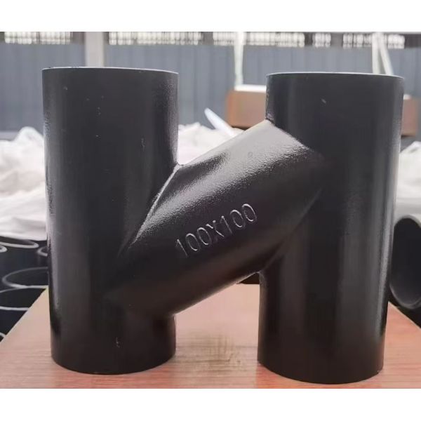 Corrosion Resistant Cast Iron Drainage Pipe Fittings with High Structural Strength in Standard Sizes