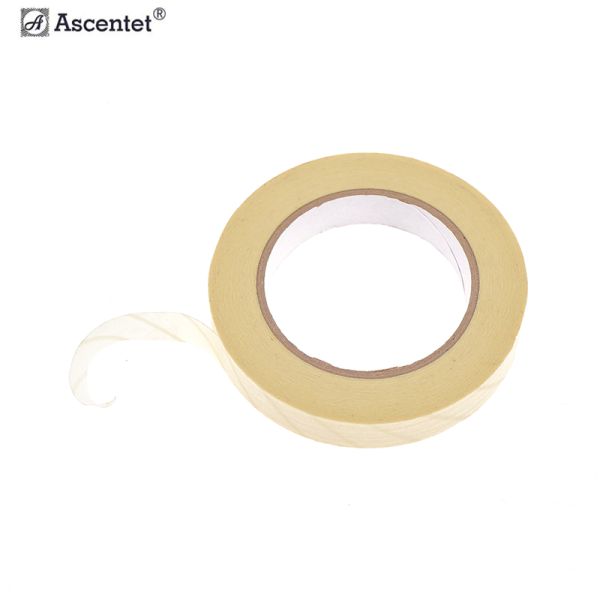 Повязка марли пара автоклава стерильная показывая медицинскую бумажную ленту