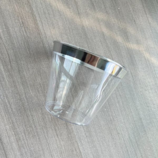 Custom Party Takeaway Dessert Clear Cup Plastic Disposable Cup US Currency Return refunds