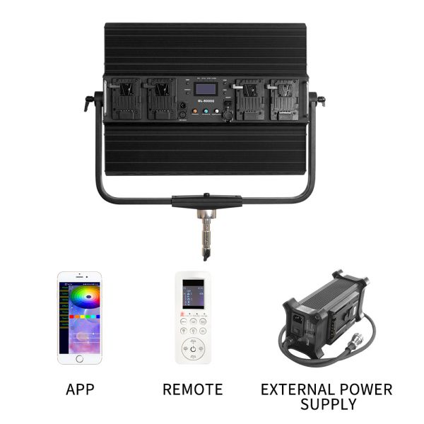 500 Вт 56 В наружные RGB светодиодные фильмовые огни беспроводное управление DMX Rgbw светодиодные сценные огни 50000lm