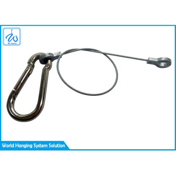 Гальванизированные штуцеры обжимки веревочки стального провода/круглый глаз для того чтобы наблюдать слинг