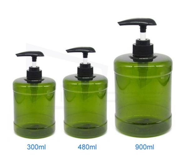 Labeling  900ml Large Empty Shampoo Bottles