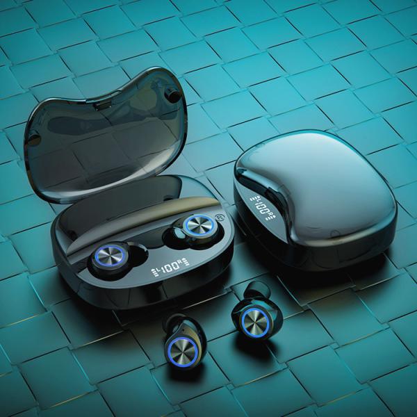 Chip HiFi ESTEREOFÔNICO TW90 Bluetooth sem fio 5,0 fones de ouvido