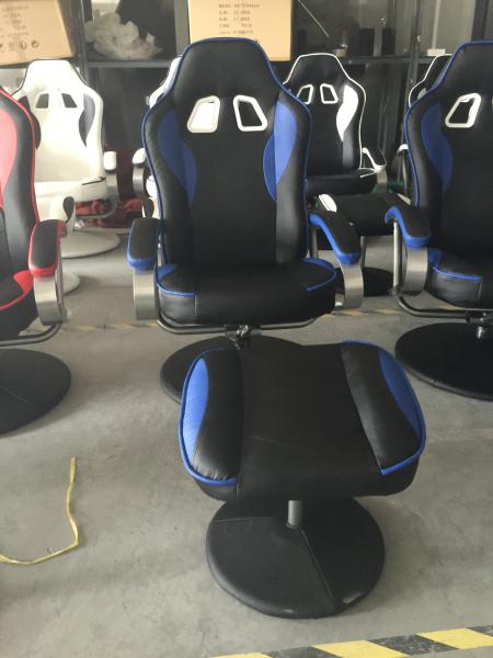 Workwell Racing Game Office Furniture Chairs With Back Support , Bucket Seat