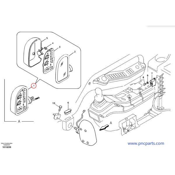 14527149 экран дисплея неподдельное новое 100% Volvo EC210B монитора