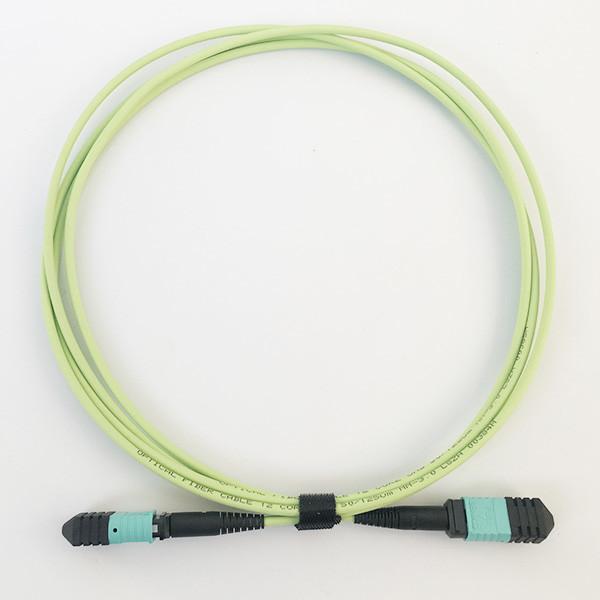 fibra multimodo 1M Standard Loss do verde Om5 do limão do cabo de fibra ótica de 16F Om5
