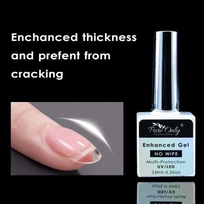 Nail Strengthening Repair Polish  Nail Reinforced Hard Gel for Treating Weak Reinforced Gel Polish Nail Salon