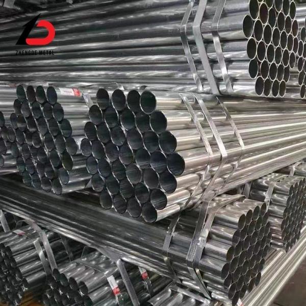 Zinc Coating ASTM A106 Sch 40 ERW Gi Hot Dipped, Electro Galvanized Steel Pipes