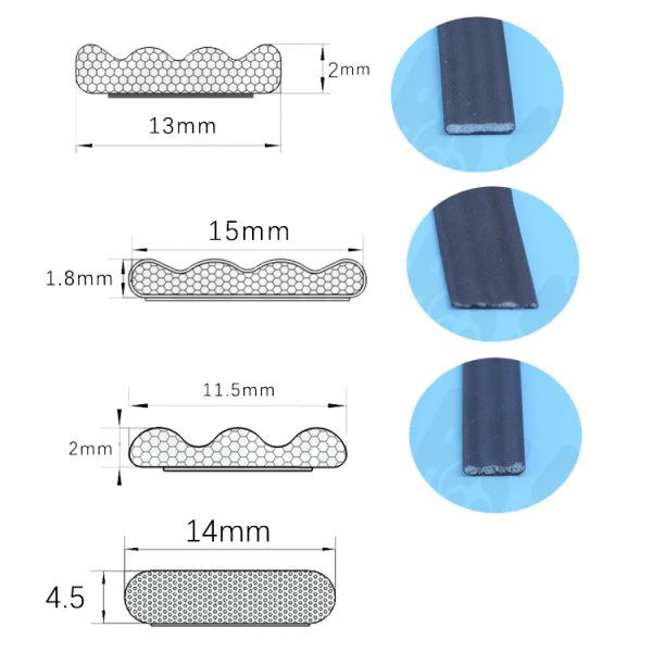 Услуга экструзионной обработки PE покрытие ленты для деревянных шкафовых дверей или оконных рамок