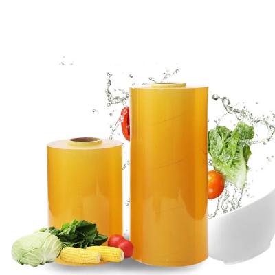 Food Grade Clear PVC Cling Film Food Wrap Film For Machine