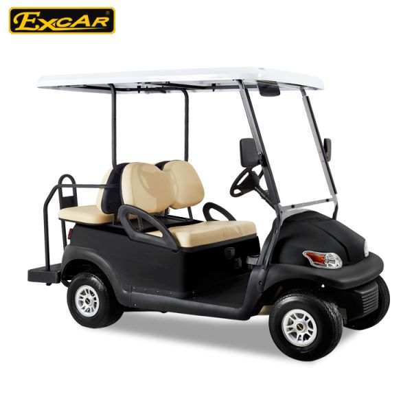 EXCAR CE Approved Electric Golf Carts With Trojan T - 875 Battery