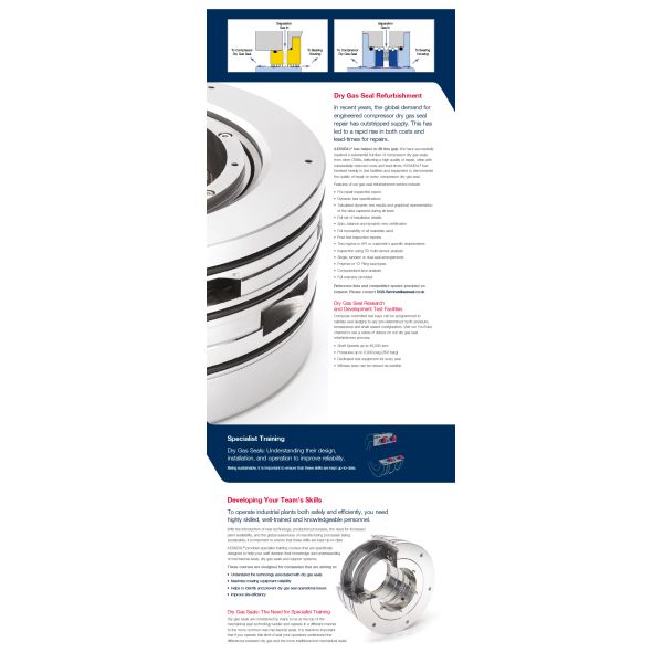 AESSEAL CCS Dry Gas Seals Cartridge Mechanical Seal for Compressor
