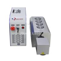 Impressão 30w 50w de Metal Steel Marking da impressora a laser da fibra de Mini Jewellery Co 2