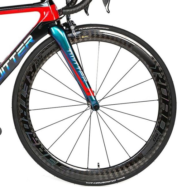 кабель wheelsets углерода скорости велосипеда 22 дороги волокна углерода велосипеда 700C полностью внутренний