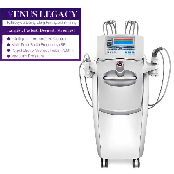Pressão de vácuo Forte Potência Corpo inteiro Contouring Skin Lifting Beauty Machine com Frequência de RF