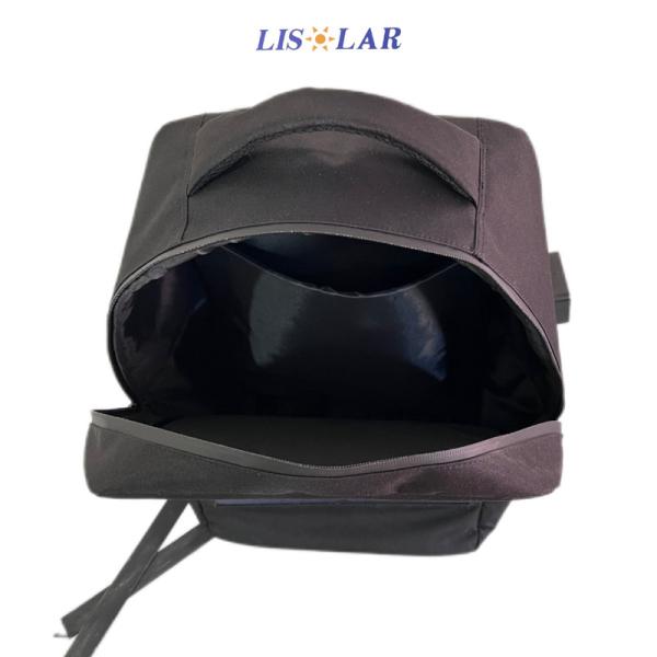 Mochila resistente à água 60L carregador solar para telefones tablets laptops