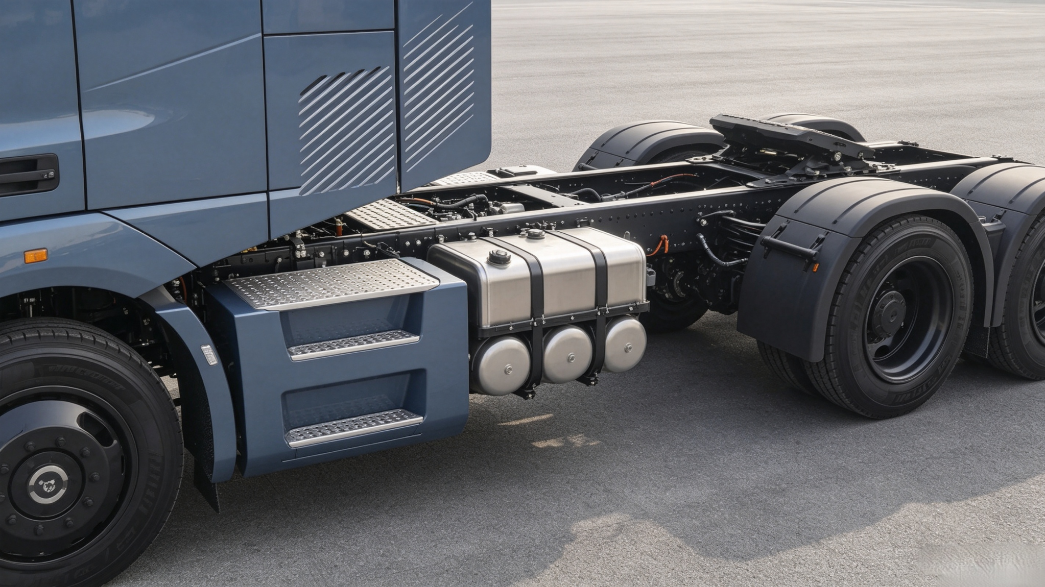 6x4 952HP Foton BEACON Hydrogen Electric Tractor - Zero Emission 6x4 Heavy Duty Tractor - new energy tractor truck - long haul heavy duty truck
