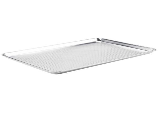 RK Bakeware China Foodservice NSF Full Size 18X26 16 Gauge Aluminum Baking Tray Wire In Rim Aluminum Bun Sheet Pan