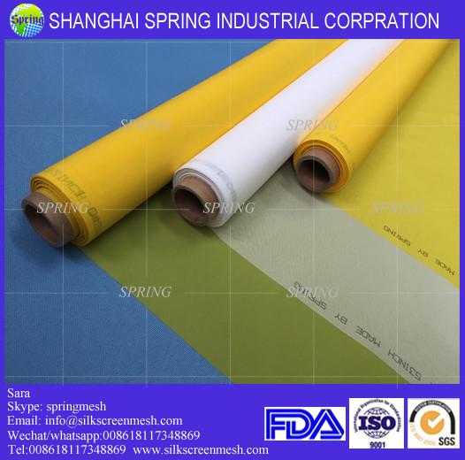 Polyester screen printing mesh roll for touch screen