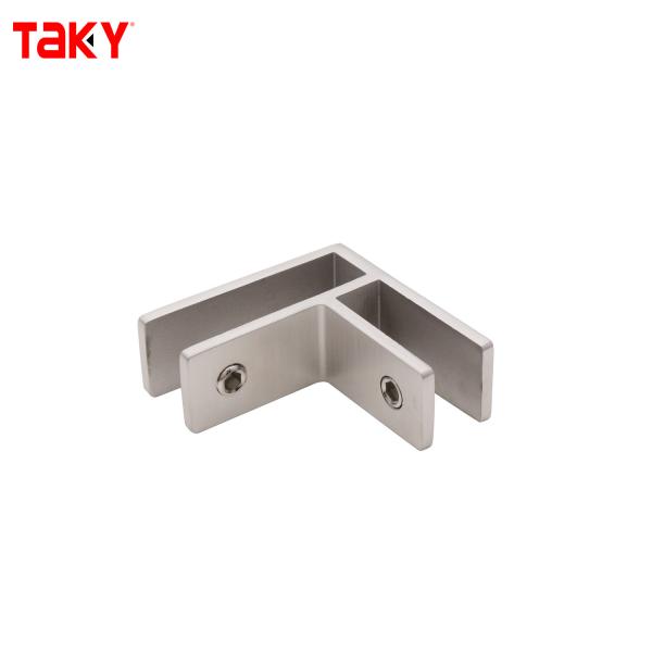 316 Stainless Steel Glass Door Clamp for 8-12mm Tempered Glass