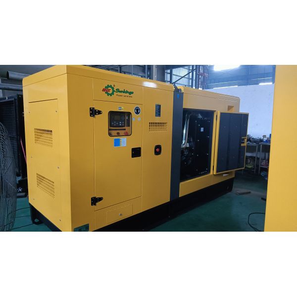 Water Cooled Outdoor Emergency Diesel Generator 3 Phase 500kva Volvo Penta Genset