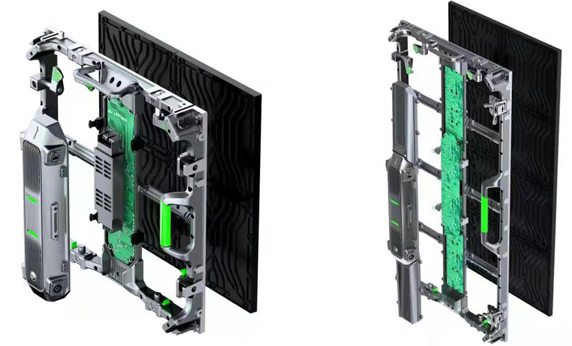 Гигантская коробка силы экрана 3840Hz СИД серии 500x500mm арендная съемная