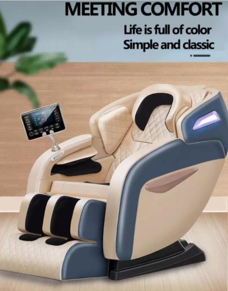 Zero Gravity Massage Chairs LCD Touch Screen Control U Shape Pillow