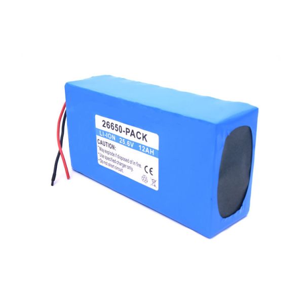Factory Cheap 26650 Lifepo4 Battery Pack 25.6V 12ah Rechargeable Battery Pack for Solar Street Lights