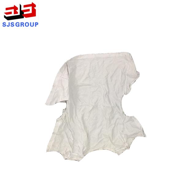 5kg 10kg 20kg 25kg White t shirt rags industrial hosiery clips 5kg 10kg 20kg 25kg100% cotton waste cut wiping T-Shirt Ra