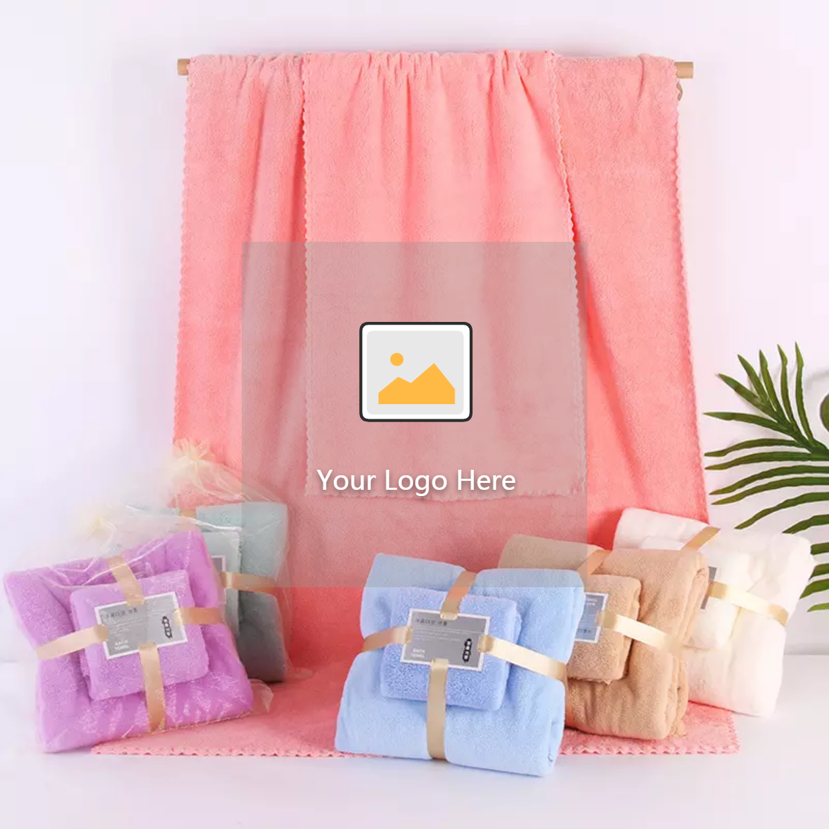 300 GSM Коралловое шерсть Лицо Банное полотенце набор для дома гостиничный спа от OEM производителей