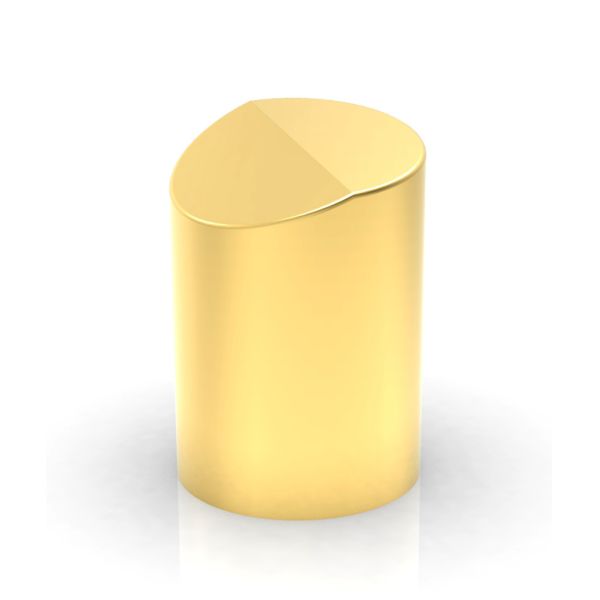 A presión las cápsulas de oro de perfume de la aleación del cinc de la fundición