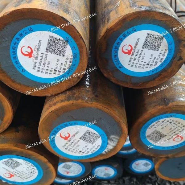 31CrMoV9 / 31CrMoV9 / 1.8509 Round Steel For Construction Machinery