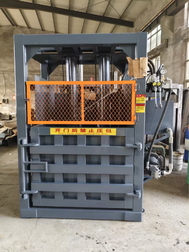 2-10 Tons/Hour Capacity Hydraulic Scrap Baler Automatic Feeding & Tying