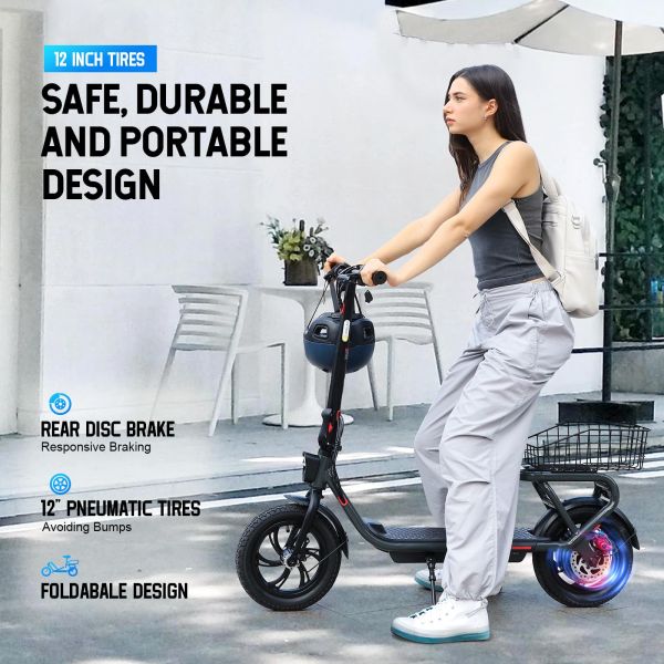 SISIGAD Adults Electric Scooter 12