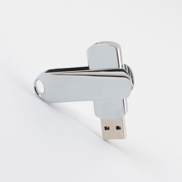 Shiny Metal Usb Flash Drive Twist Shaped 16GB 32GB 64GB 128GB 100mbs Usb 3.0