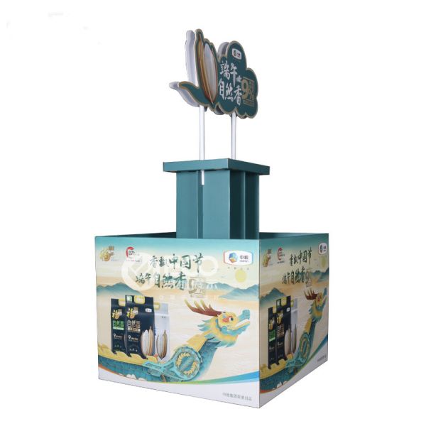 Retail Racks Candy Display Stand with 3 Layer Corrugated Cardboard at Customized Design