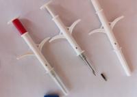Seringue injectable de puces d'astuce pointue pour le certificat du bétail MSDS