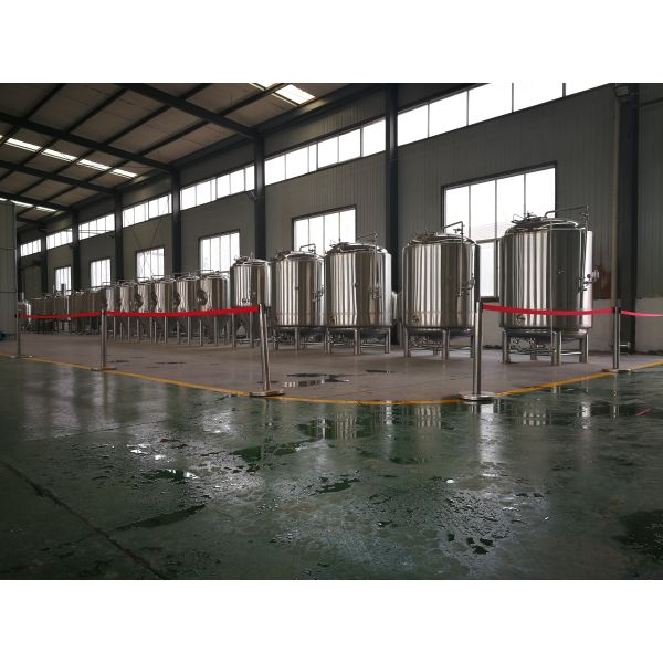 2000L Beer Fermentation Tanks , All Jacket Ss Brewtech Brite Tank
