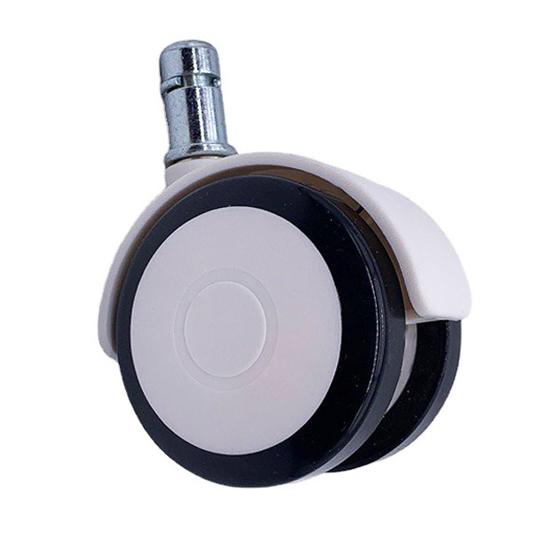2 Inch PVC Tread with PP Core Stem Circlip Swivel Medical Caster Wheel