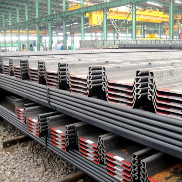 10.5-27.6MM Thick SY390 Carbon Steel Profile 400x85 To 750x225 U Shaped Steel