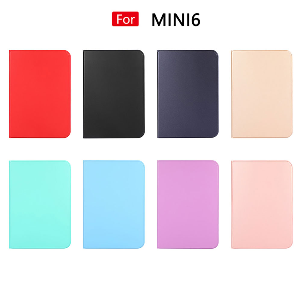 Laudtec Suitable for iPad Mini 6 Sturdy Protective Frame Ultra-thin Flip Leather Intelligent Cover Tablet Case