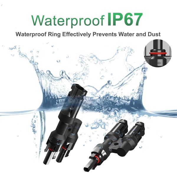 Le PVC a isolé le connecteur électrique de picovolte du câblage cuivre solaire 6mm 4mm de câble