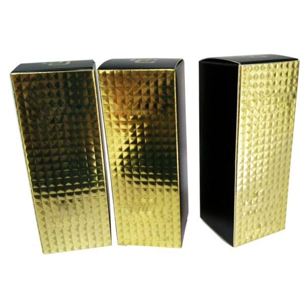 Custom Holographic Cosmetic Gift Box Packaging Wholesale With Glossy Lamination