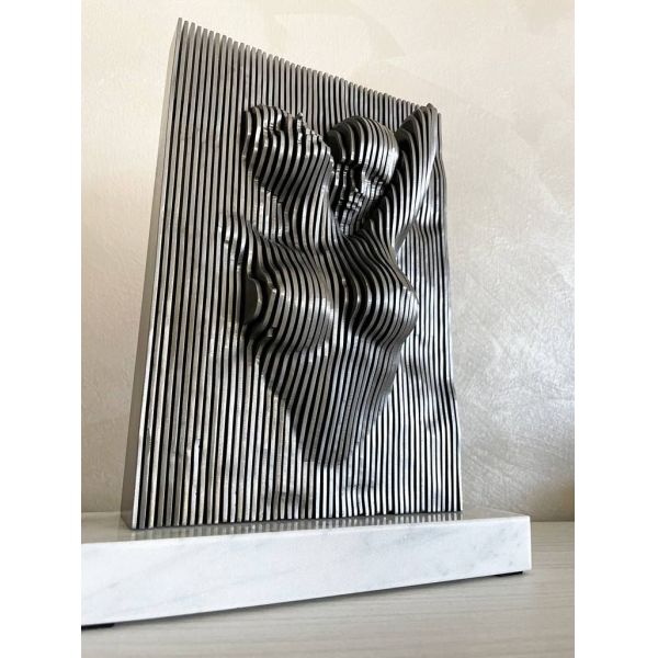 Conception de sculptures Fabricant de peintures murales décoratives en acier sculptures métalliques