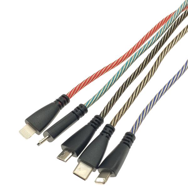 USB 2.0  Nylon Braided Type C USB Data Cable USB Charging Cable For Computer, Mobile Phone,Tablet, Power Bank