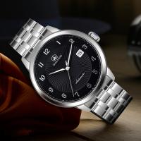 OEM mecânico Tourbillon luxuoso dos relógios dos homens de esqueleto inoxidáveis impermeável