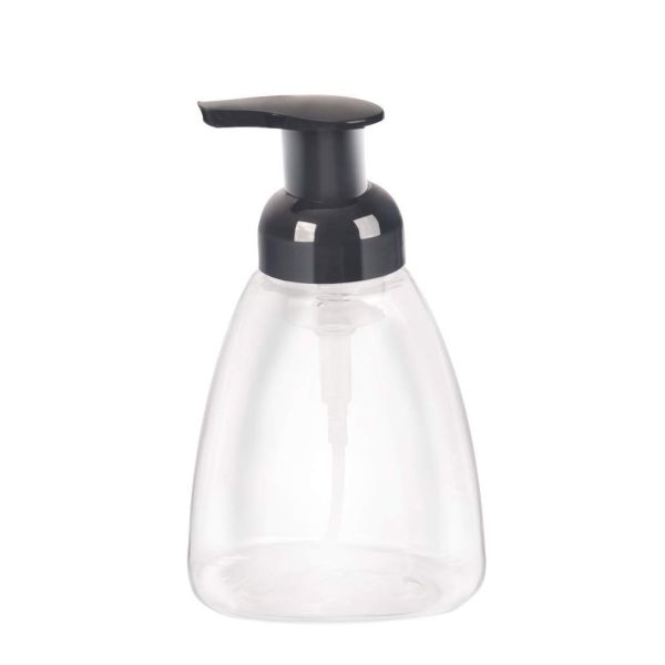PET Lotion 500ml Soap Dispenser Bottle With Black Pump ODM